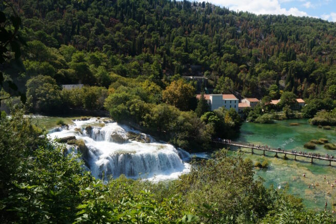 Wodospad Skradinski Buk - Chorwacja, Dalmacja