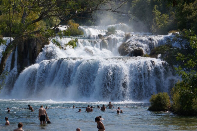 Wodospad Skradinski Buk, Chorwacja