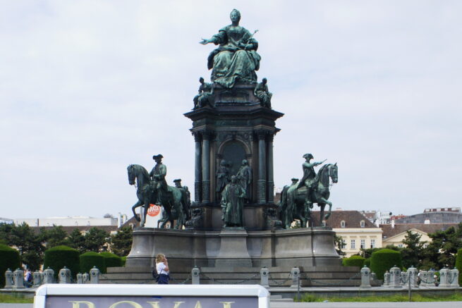 Wiedeń - pomnik Marii Teresy